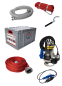 Preview: Rössle Water Rescue Box mit Schmutzwasserpumpe MEGA 400l/min. Hochwasser- Set